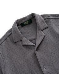 Geometric Pattern Fabric Shirt