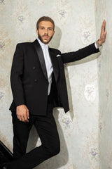Black Tuxedo Suit for Men