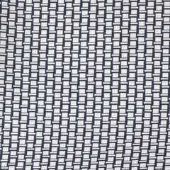 White x Black patterned pocket square