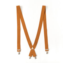 Dark orange suspender