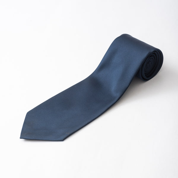 Dark blue tie
