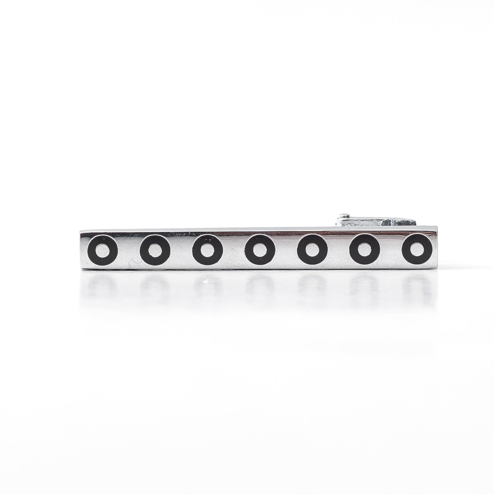 Silver 107 Tie clip