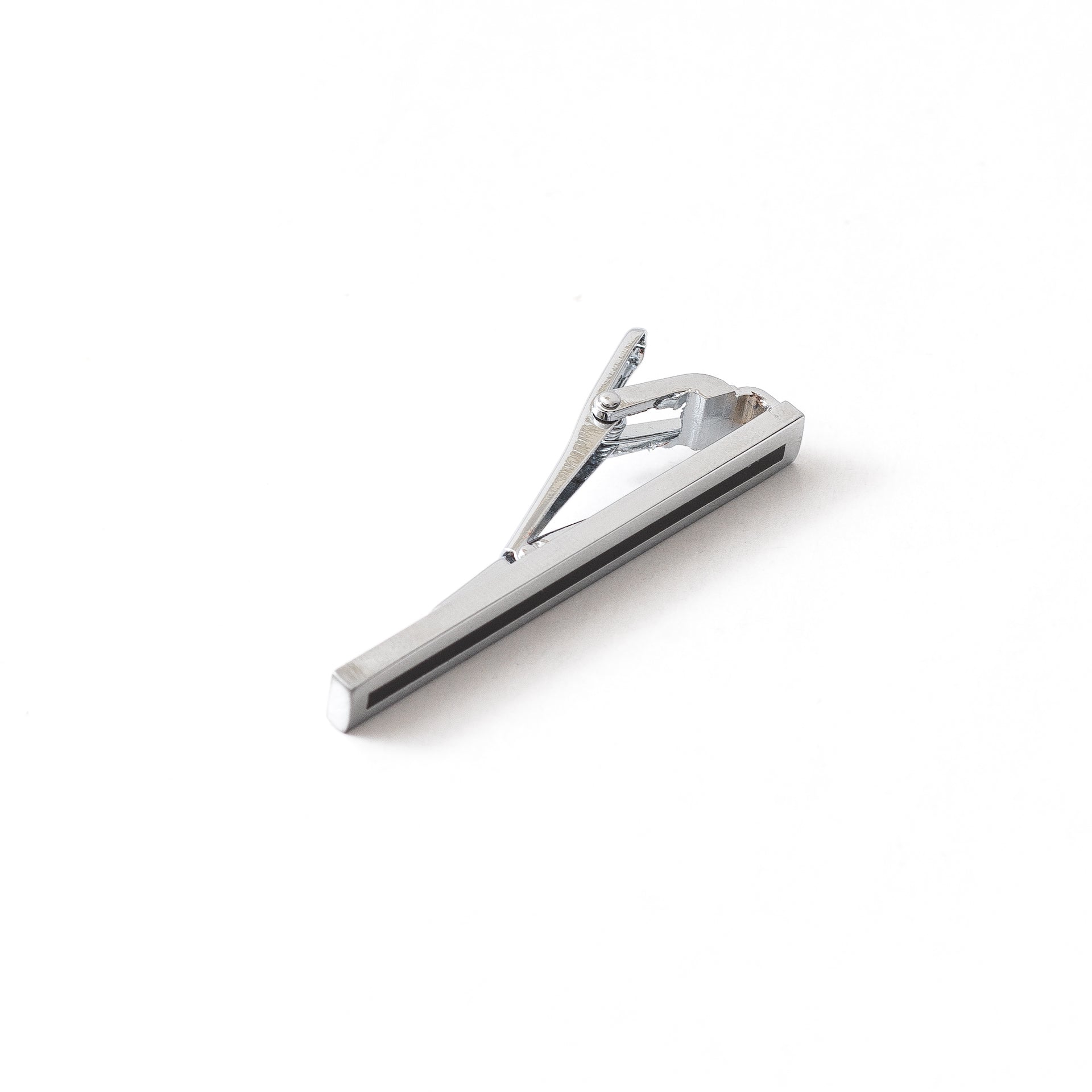 Silver 111 Tie clip