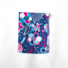 Colorful flowery pocket square